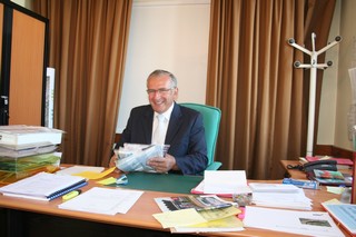 Le maire de sciez Jean-Luc Bidal